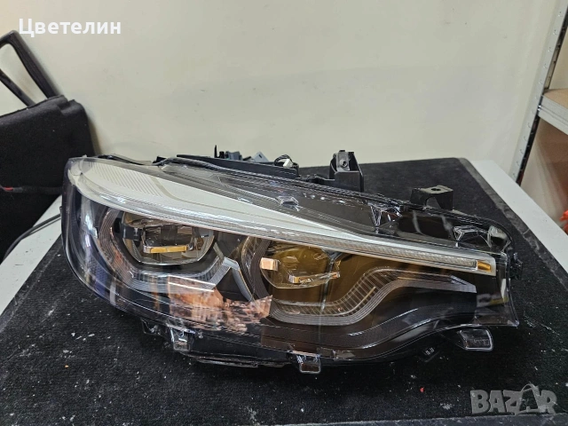 Десен фар BMW 4 M4 F82 desen far бмв м4 ф82, снимка 4 - Части - 54561594