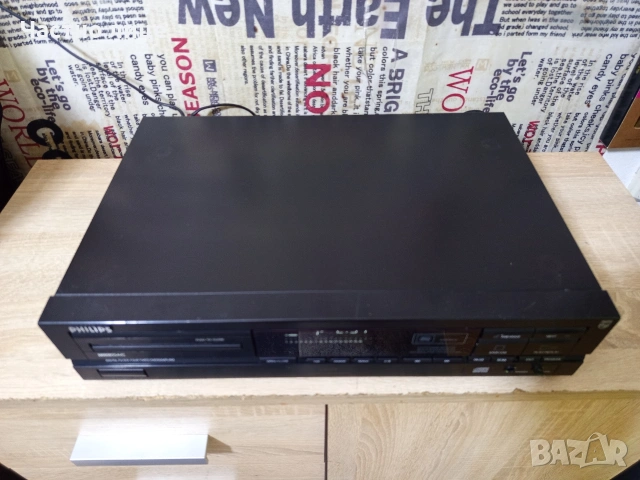 СД-Плейър"Philips"CD-614 (Twin DAC), снимка 6 - Ресийвъри, усилватели, смесителни пултове - 54669242