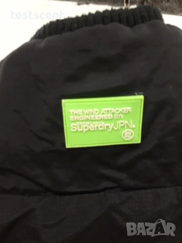 SUPERDRY Wind Attacker Jacket 2XL - Black Neon - Fleece Lined - Оригинално мъжко яке, снимка 14 - Якета - 54011659