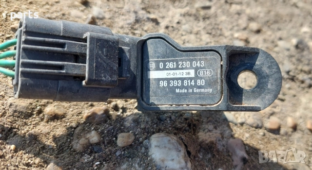 Мап Сензор Пежо Партнер - 106 - 206 - 207 - 307 - Ситроен Берлинго - Фиат - 0261230043 - 9639381480, снимка 3 - Части - 53955116