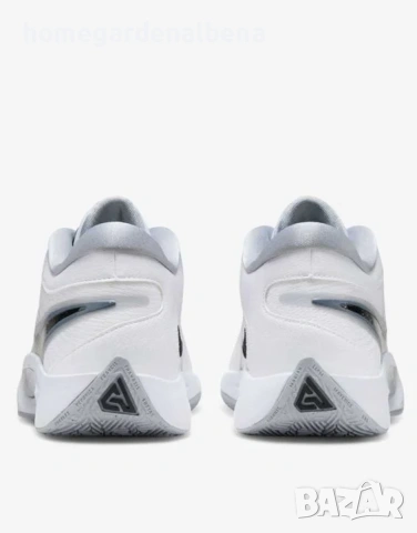 NIKE Giannis Freak 6 Basketball Shoes White – Мъжки баскетболни маратонки | Оригинални, снимка 4 - Маратонки - 54595007
