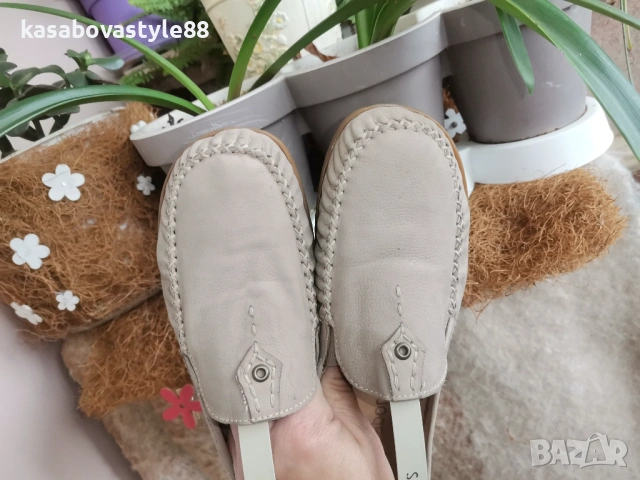 Обувки от естесвена кожа Gabor 38.5 н. , снимка 5 - Дамски ежедневни обувки - 54277599