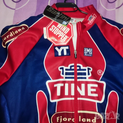 🚴‍♂️Чисто ново вело яке SMS Santini Норвегия (Windstopper) - размер XL , снимка 9 - Велосипеди - 54655515