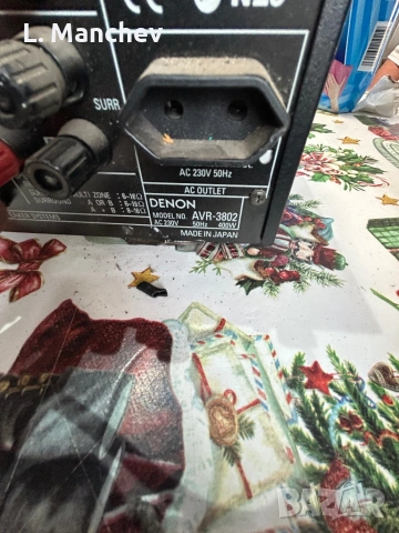 Усилвател Denon AVR 3802, снимка 3 - Ресийвъри, усилватели, смесителни пултове - 54659462