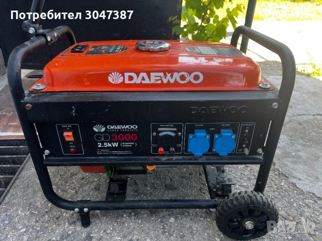 Генератор за Ток Daewoo 2,5kw