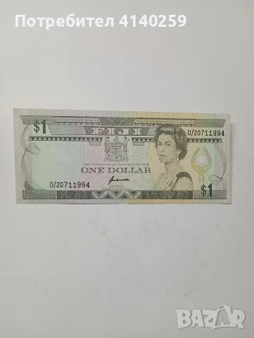ФИДЖИ БАНКНОТА 1 ДОЛАР 