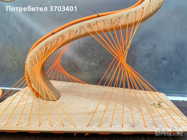 Настолна лампа от масивно дърво, снимка 10 - Настолни лампи - 54814981