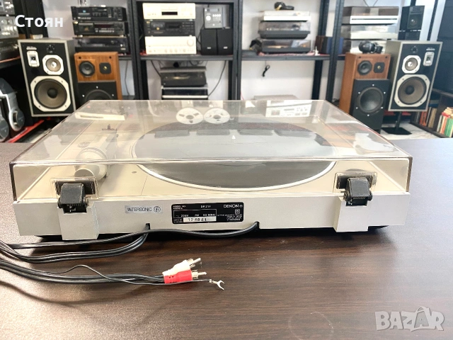 Тримоторен грамофон Denon, снимка 11 - Грамофони - 55062228