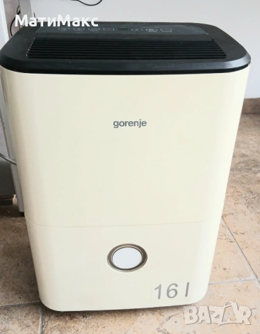 Влагоабсорбатор GORENJE 16л. / 24ч, снимка 2 - Влагоабсорбатори и влагоуловители - 54515811