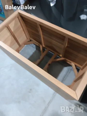 Саксия с напоителна система Lechuza - Palo Natural Wood, снимка 3 - Саксии и кашпи - 55294218