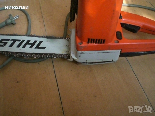 STIHL ел. резачка за дърва оригинална, снимка 7 - Други - 49569360