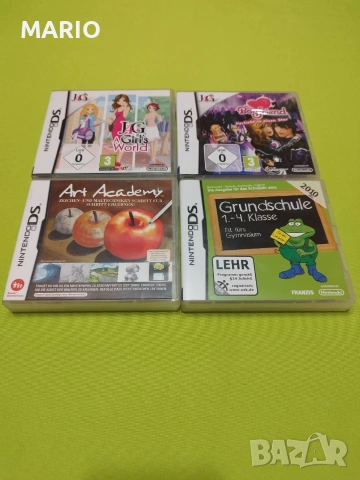 Продавам игри за nintendo DS