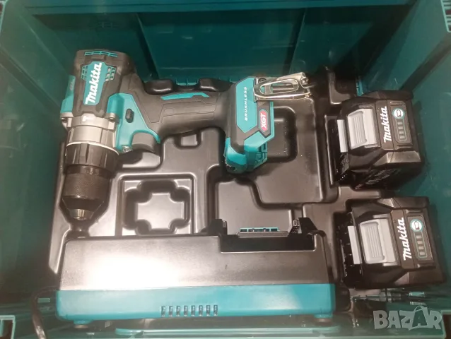 Makita HP001GD202 мощен акумулаторен ударен винтоверт 40V, снимка 3 - Винтоверти - 55618773
