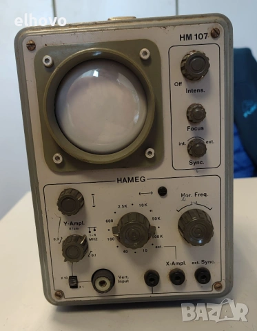 Осцилоскоп Hameg HM 107, снимка 2 - Антикварни и старинни предмети - 54449744