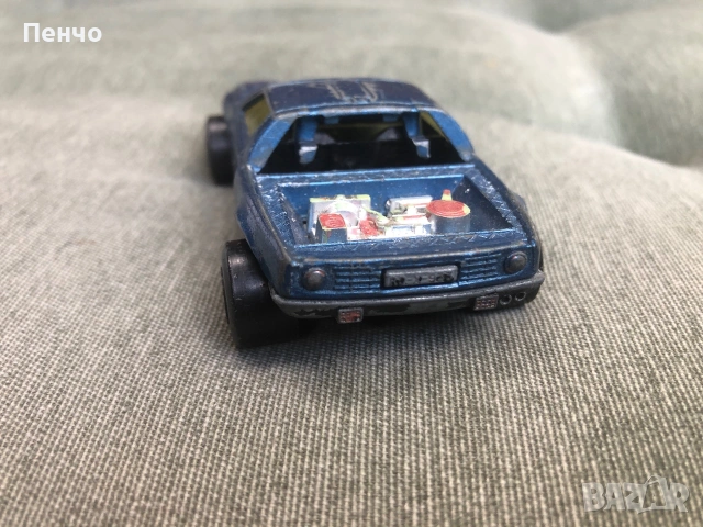 стара метална количка MERCEDES  C.III "MATCHBOX" - 1971г. - MADE IN BULGARIA, снимка 4 - Антикварни и старинни предмети - 55046147