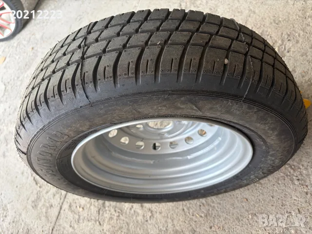 Чисто нова гума с джанта за ремарке 165/70R13, снимка 9 - Ремаркета - 55562778