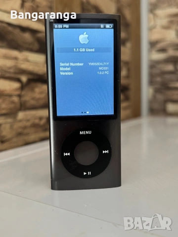 Apple iPod Nano 5-Gen 8GB , снимка 3 - iPod - 55231200