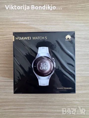 Huawei Watch 5 - White smartwatch, снимка 2 - Смарт часовници - 55362916