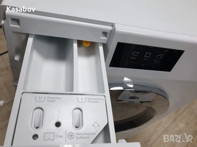 XXL 9кг/6кг Miele WT1 Пералня със Сушилня TwinDos Миеле 12м Гаранция, снимка 6 - Перални - 54664282