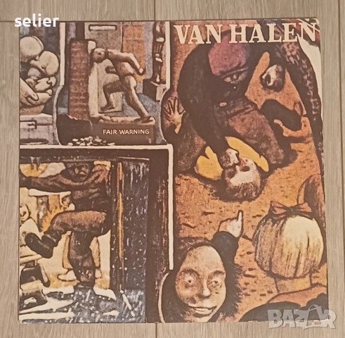 Van Halen ‎– Fair Warning Издание 🇬🇧 UK 1981г Стил:HARD ROCK ,HEAVY METAL Състояние на винила:на н
