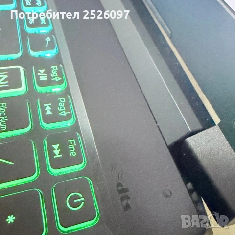 Acer Nitro 5/144Hz 15.6”/RTX 3080 8GB/Ryzen 9 5900HX/32GB/1TB NVMe/RGB, снимка 13 - Лаптопи за игри - 54222885