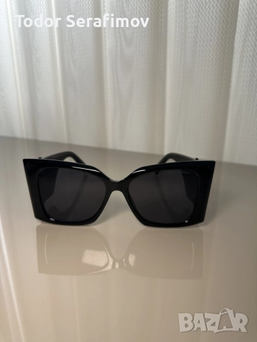 Дамски слънчеви очила Saint Laurent (YSL) – Черен гланц