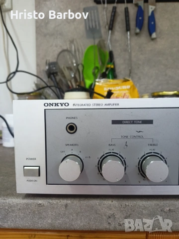 ONKYO integrated stereo amplifier A-22, снимка 2 - Ресийвъри, усилватели, смесителни пултове - 55123321