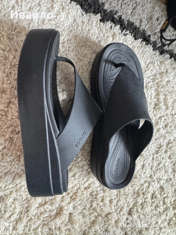 Crocs BROOKLYN FLIP W, снимка 4 - Чехли - 54807964
