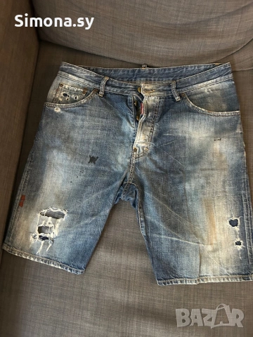 Мъжки дънки Dsquared2, снимка 5 - Панталони - 54609179