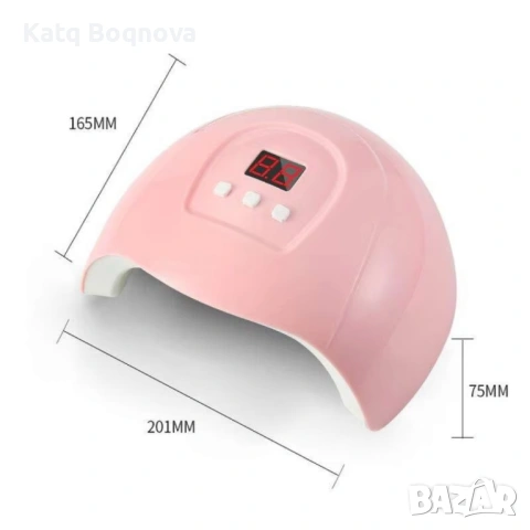 Елегантна и компактна UV LED лампа за нокти SUN5 с висока мощност-48W и 54W, снимка 9 - Друга електроника - 52778769