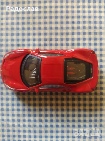 количка Burago  Ferrari 488, снимка 5 - Колекции - 54515140