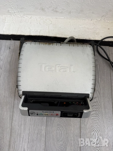 Контактен Грил и Електрическа Скара Tefal SuperGrill GC451B12 (2000W, Дигитален таймер)!, снимка 2 - Скари - 55326855