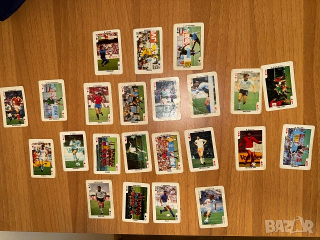 Карти за игра от дъвки Football 88