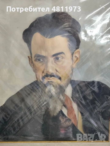 Картина портрет на Игор Курчатов, снимка 4 - Колекции - 55187205