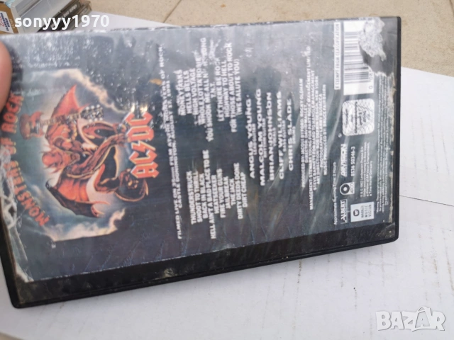 AC/DC-VHS VIDEO TAPE 0807260915L1, снимка 3 - Други музикални жанрове - 55196269