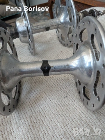 Ретро Шосйни Главини Широк Фланец Campagnolo, снимка 10 - Части за велосипеди - 55247389