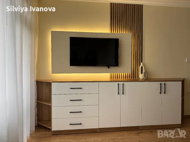 ЛУКСОЗНА ГАРСОНИЕРА ПОД НАЕМ | ПЪРВИ НАЕМАТЕЛ | ЦЕНТЪР | ПАРК „СВ. ГЕОРГИ“, ГР. ДОБРИЧ, снимка 17 - Апартаменти - 55433469