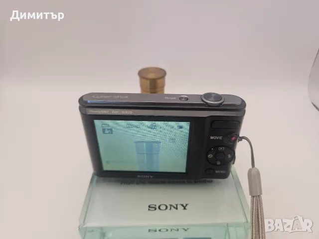 Sony DSC-W800 дигитален фотоапарат 5x zoom 20mp digital photo camera батерия мемори карта и USB , снимка 8 - Фотоапарати - 55516978