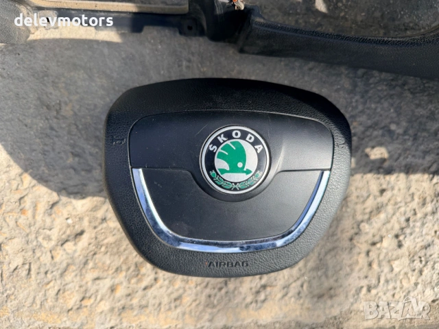 3T1857007C, 1Z0880201AK арматурно табло с airbags еърбеци от Skoda Superb 1.8 TSI, 160 ph., 6 sp., e, снимка 6 - Части - 54622415