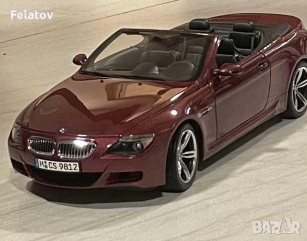 BMW M6 E64 Kyosho 1:18, снимка 2 - Колекции - 54442499