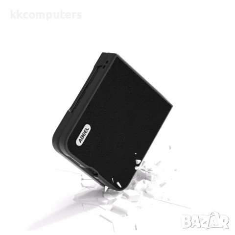 Motorola Razr 50 Ultra Удароустойчив ABEEL Litchi Texture Калъф и Протектор, снимка 7 - Калъфи, кейсове - 55670647
