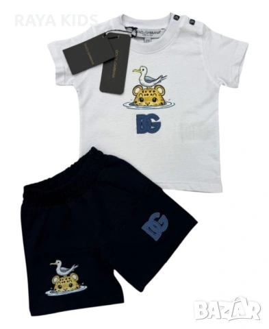 Комплекти с къс ръкав за момичета и момчета от 3 месеца до 2 години!, снимка 3 - Комплекти за бебе - 54222861