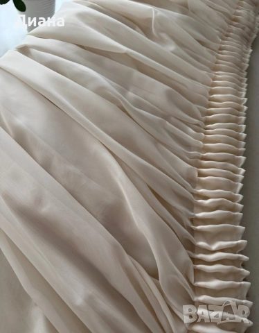 Тънки сиви пердета, снимка 7 - Пердета и завеси - 54264697