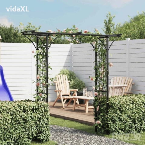 vidaXL Градинска арка, 200x52x204 см(SKU:40778), снимка 2 - Други - 54552897