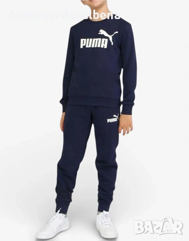 💙 PUMA No.1 Logo Sweat Suit Blue Детски Спортен Комплект Оригинал 💙