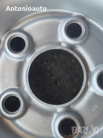 5х120 - 16 цола 5x120 Volkswagen T5 T6 6.5J ET51 5 x 120 7H0601027D Transporter, снимка 6 - Гуми и джанти - 55069072