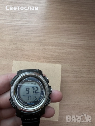Часовник Casio Pro Trek PRW-2000-1ER Solar, снимка 5 - Мъжки - 55448182
