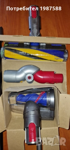 Dyson v 12 detect slim absolute приставки, снимка 6 - Прахосмукачки - 54891968