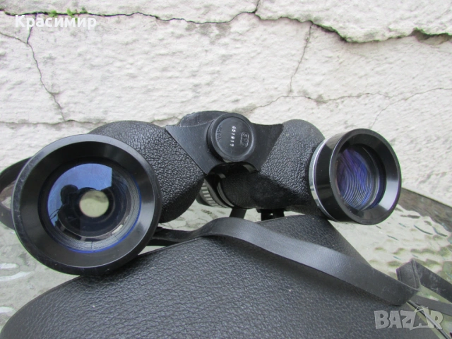 Японски бинокъл Chinon 7-15×35, снимка 11 - Екипировка - 54397993