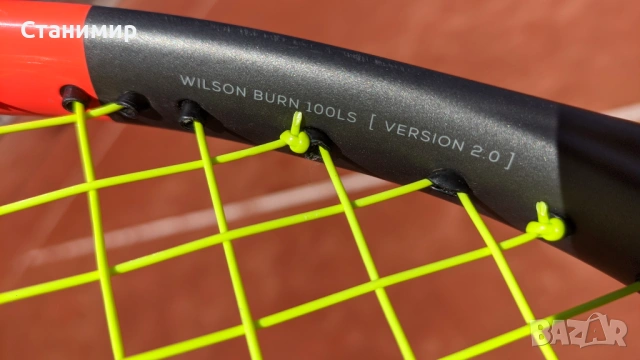 Wilson Burn 100LS тенис ракета Нишикори, снимка 14 - Тенис - 54199531